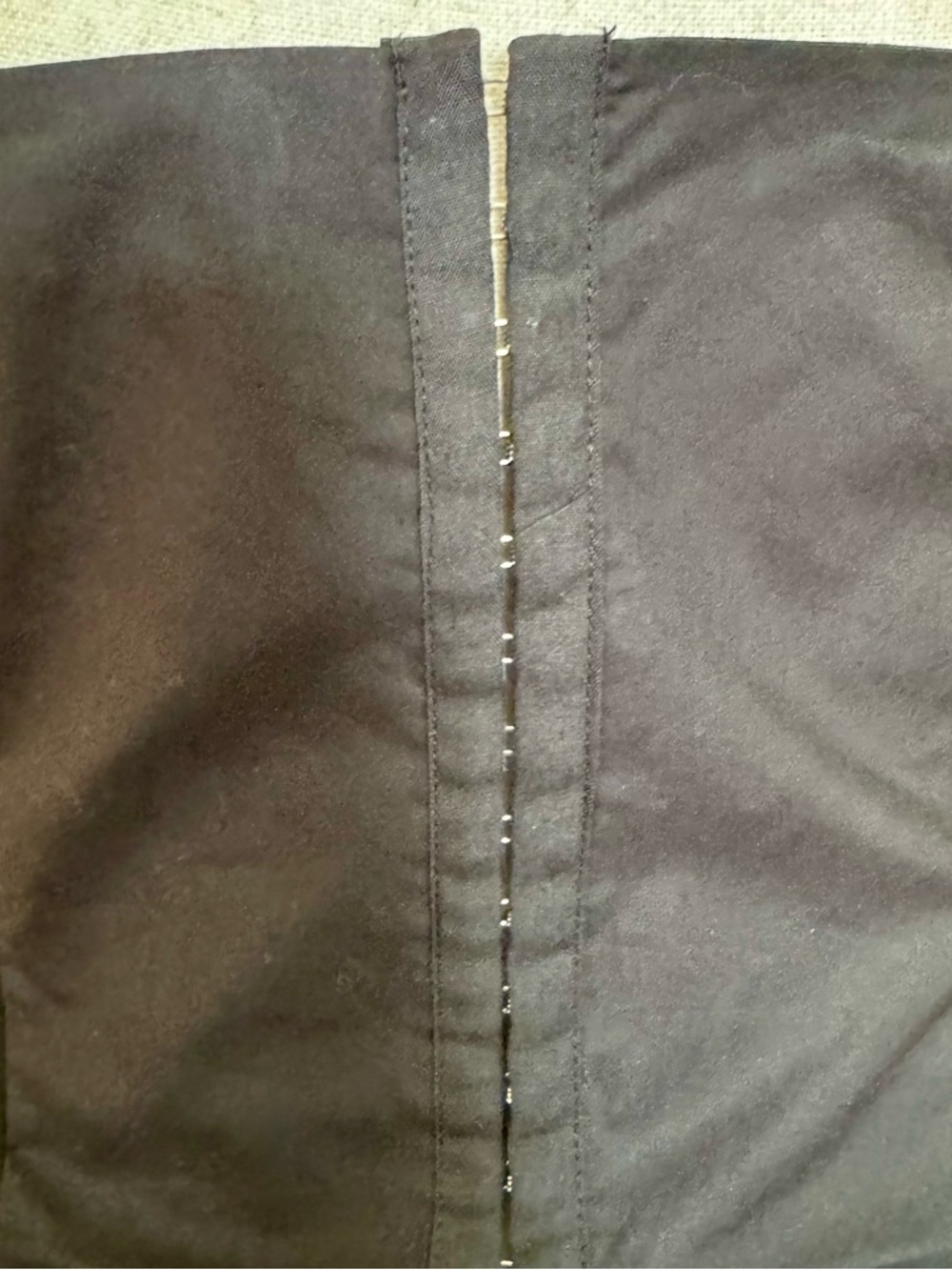 NWT Good American black cotton Dolly corset top L - Picture 4 of 13